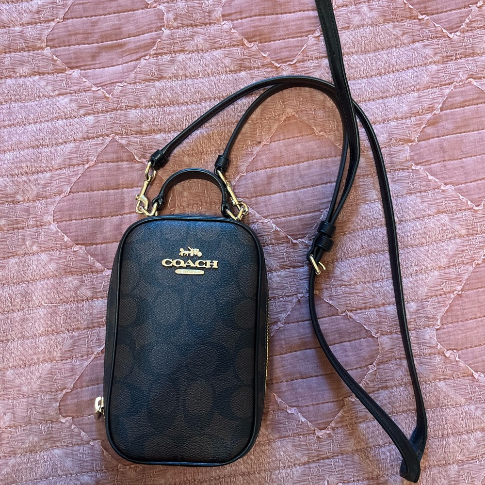Coach Black Mini Crossbody Bag